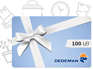 Card cadou Dedeman de 100 lei