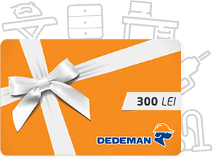 Card cadou Dedeman de 300 lei